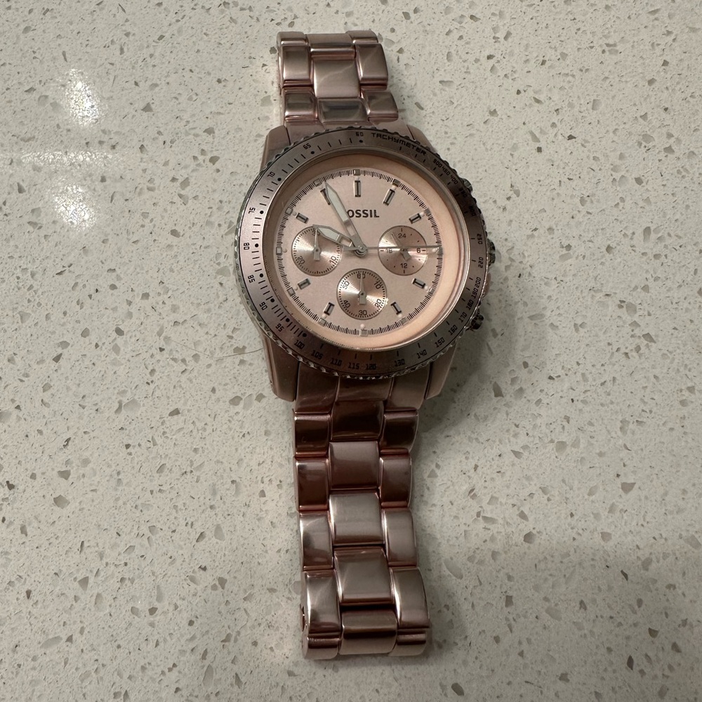Fossil Rose Gold Watch